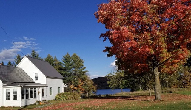 Treasured Farmhouse on South Bay, Lake MemphreMagog.