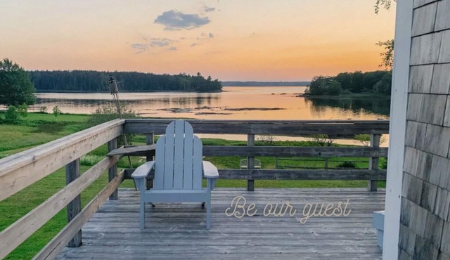 Two bedroom apartment overlooking protected wildlife cove