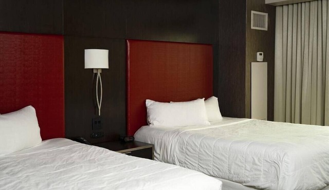 Two Queen Room at a Hotel