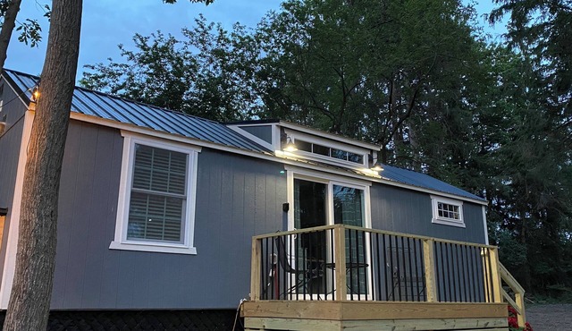 Unique and secluded Tiny House located close to Keuka Lake and the wine trail.