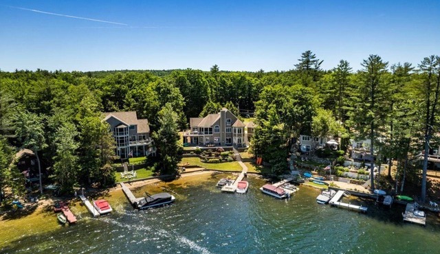 Unwind in Waterfront Luxury: Custom Home in a Peaceful Cove