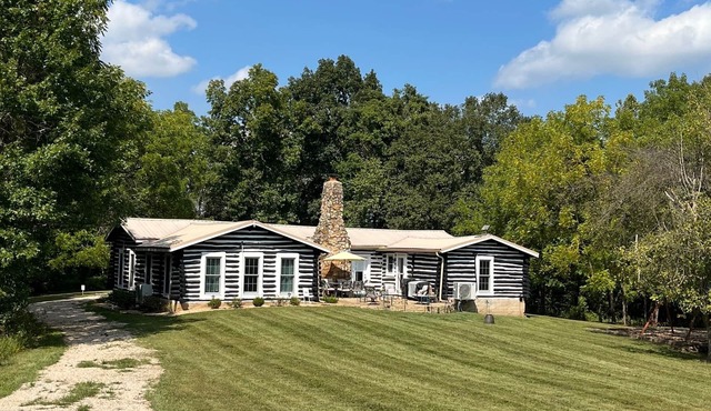 Visit Patten's Landing, an 84-year old log cabin on the Meramec!