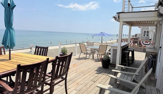 Wake up to spectacular sunrises and the sound of waves at this great beach house
