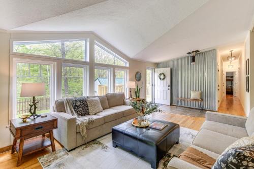 Walk to River: Loudonville Retreat w/Hot Tub!