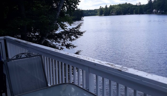 Waterfront cottage on large, wooded lot with amazing swimming and fishing