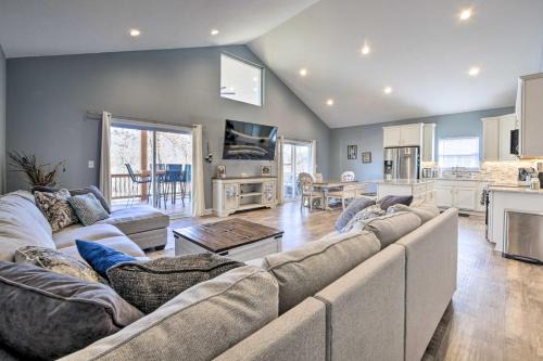 Waterfront Home on Lake Milton: Dock, Hot Tub