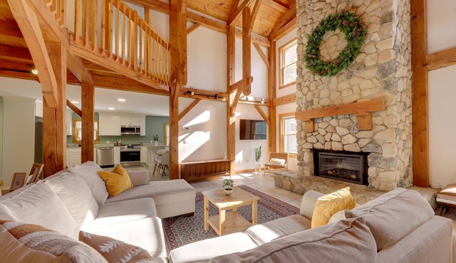 Waterfront Lakes Region Home on Private Cove!