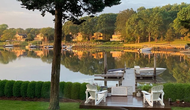 Waterfront tranquility near Sag Harbor Village