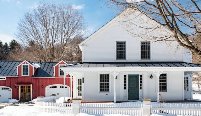 Weatherhead Hollow Farmstead – Two historic homes on a private Vermont property
