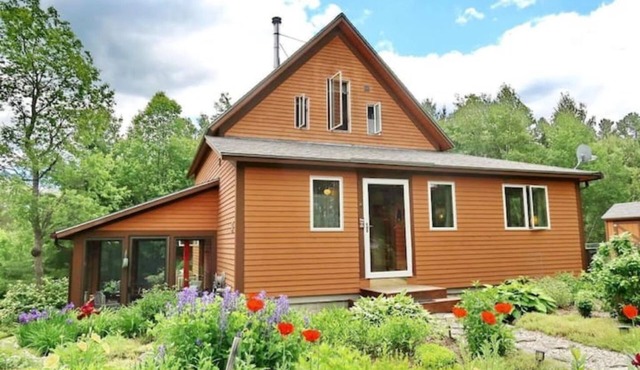 Welcome to “The Tulip” Riverfront Post & Beam