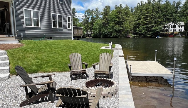 Welcome to your dream lake getaway! Lovely views of 150 feet lakefront bliss!