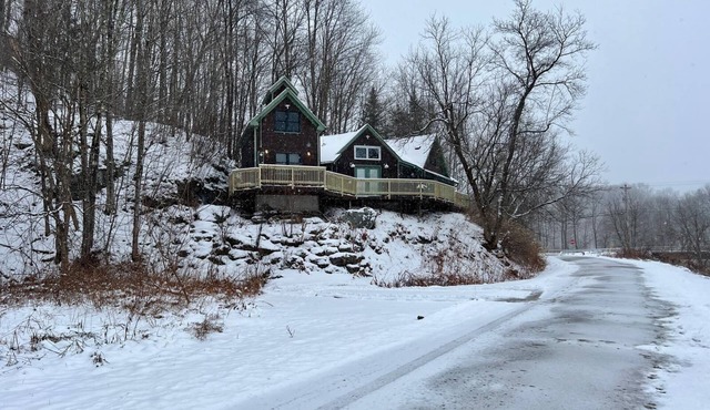 Winter wonderland near Jay Peak
