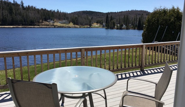Year round cottage on Joe's Pond and the LVRT bike path in VT Northeast Kingdom