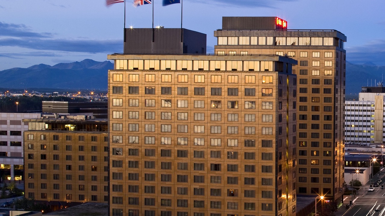 Photo of Buildings in Downtown Anchorage