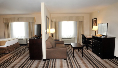 Suite, 1 King Bed, Accessible, Non Smoking (Communications Accessible)