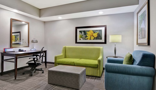 Suite, 1 King Bed, Accessible