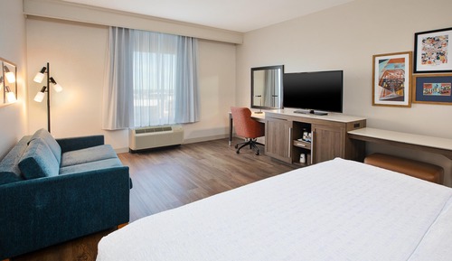 Room, 1 King Bed with Sofa bed, Refrigerator