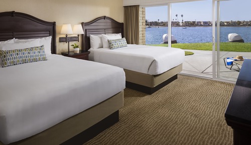 Deluxe Room, 2 Double Beds, Beach View (Beachfront Room 2 Queens)