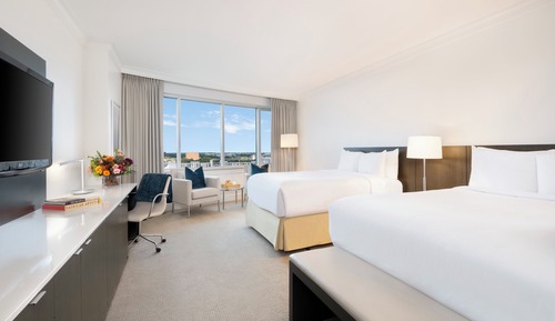 Classic Room, 2 Double Beds, Accessible, Club Lounge Access