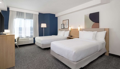 Room, 2 Double Beds, Mobility Accessible (3x3 Shower)