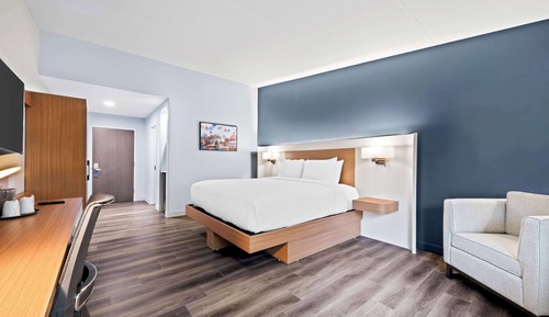 Standard Room, 1 King Bed, Accessible, Non Smoking (Walk-in Shower)