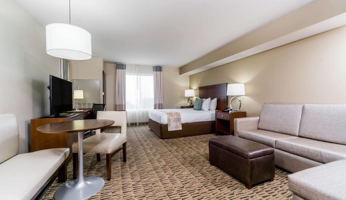 Suite, 1 Queen Bed with Sofa bed, Non Smoking, Kitchen (refrigerator)