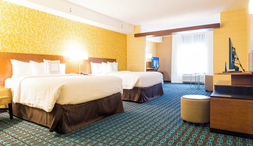 Suite, Multiple Beds, Hearing Accessible (Accessible Bathtub)