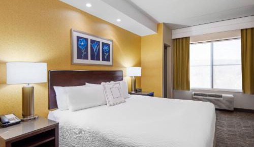 King Suite with Roll-In Shower and Trundle Sofa - Mobility Access/Hearing Accessible